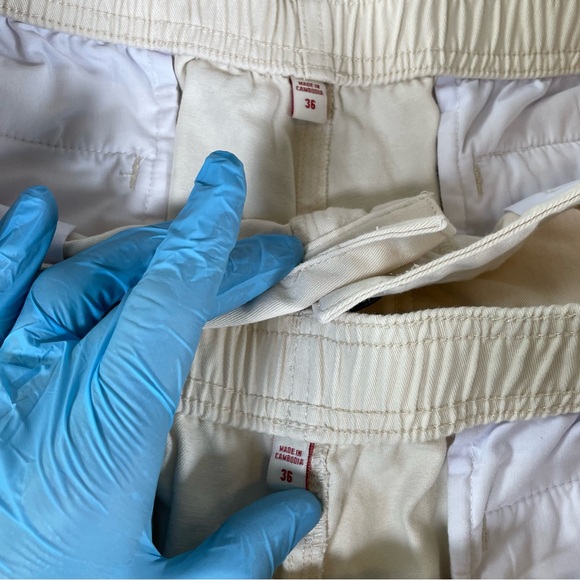 Kahala Chino Shorts Bundle of Two Men's Size 36 Beige Cream Preppy Golf Beach - Picture 2 of 6